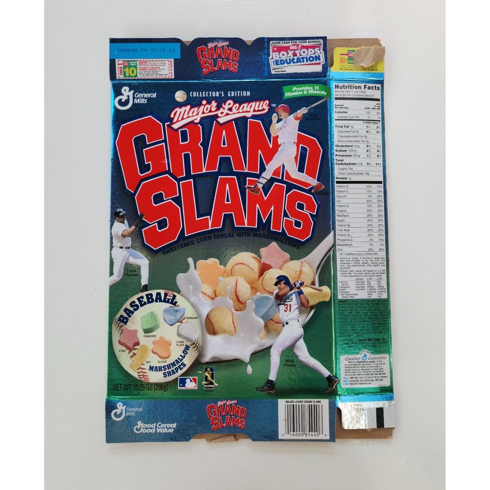 Lot of 24 Sports Themed Vintage Cereal Boxes - NASCAR, Baseball, Football, Etc